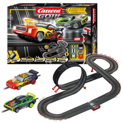 Carrera Go Bahn Heads-Up Racing Hot-Rods 4,9M Starter Set Autorennbahn Looping