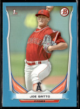  2014 Bowman Blue #DP51 Joe Gatto Angels 1st Bowman /399 