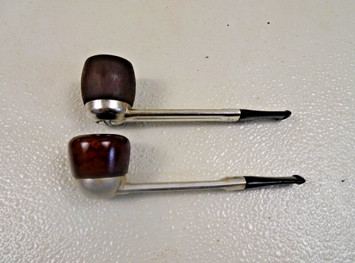 Vintage Large 6 Pipe wood smoking pepe holders w/6 pipe humidor, Ashtray - Picture 9 of 21