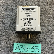 TIME MARK SIGNALINE INTERVAL TIMER 362-120V-1SEC RELAY 10 AMP 120 VAC
