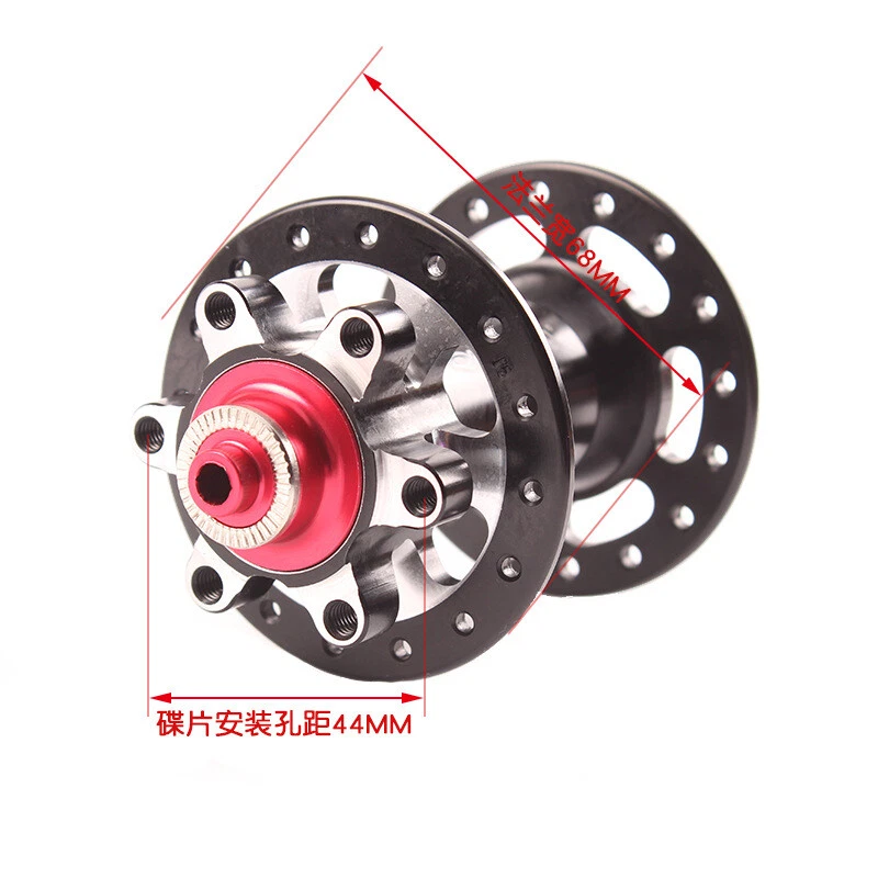 Buje de bicicleta QuanTa mtb buje de bicicleta ultraligero 32H 9x100mm/10 x 135mm QR para 8-11S Foto 4 de 4