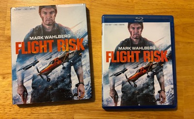 Flight Risk - BluRay - DVD - Like New - Mark Wahlberg - Mel Gibson