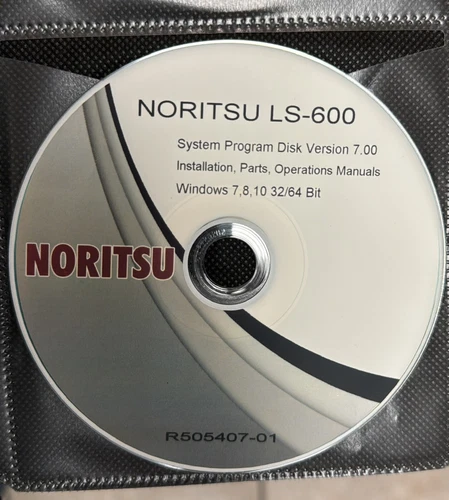 Noritsu Film scanner LS-600 system program software , installation, parts , Oper