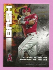 2020 Topps Stadium Club Burn and Bash Mike Trout BAB-2