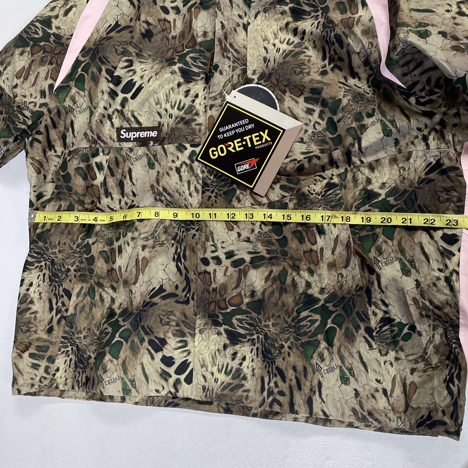 Supreme Gore-Tex Paclite Jacket Brown PRYM1 Camo Brand New Size Large image 3