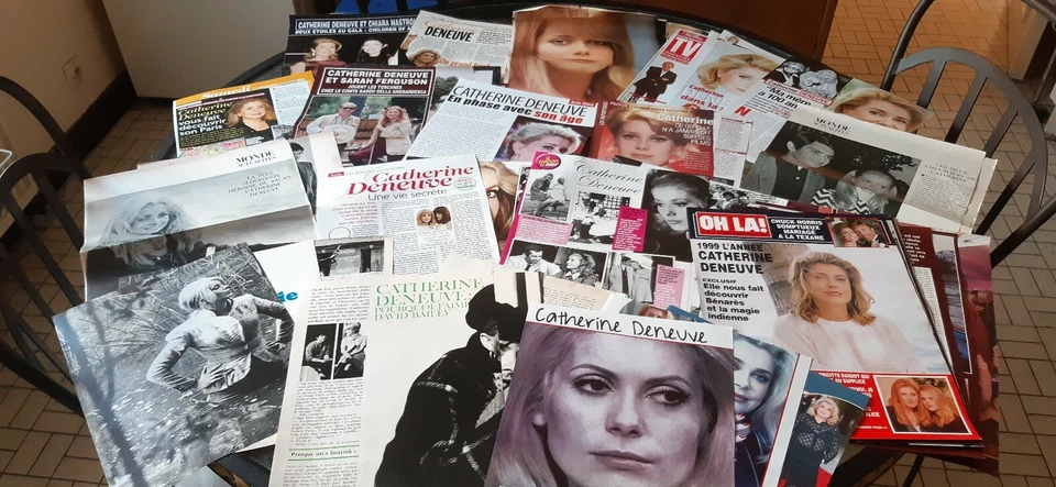 CATHERINE DENEUVE presse - Photo 1/1