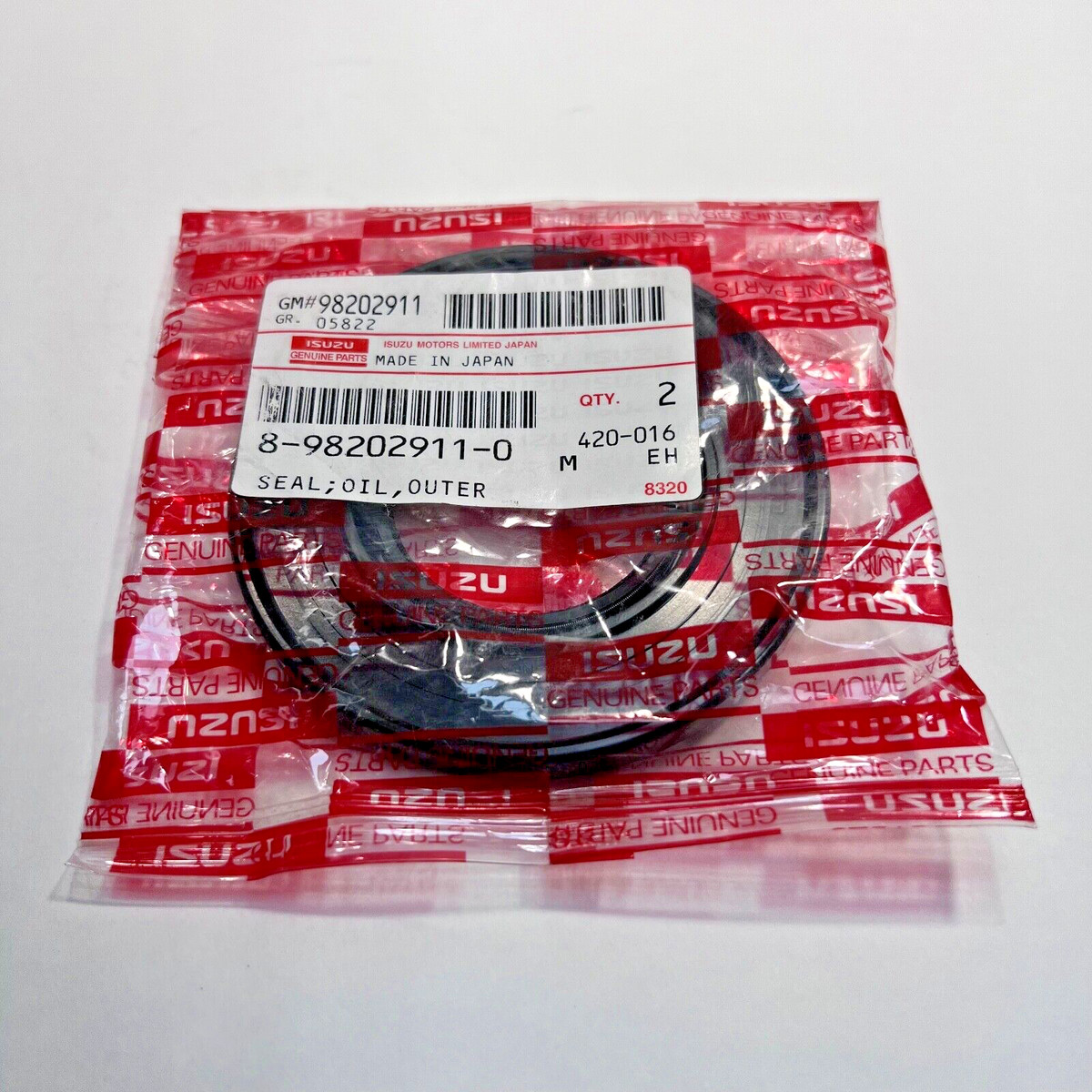 Oil Seal Rear Wheel Outer Genuine for ISUZU 4JJ1 8982029110 | eBay
