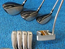WALTER HAGEN WOODS IRONS PUTTER STARTER GOLF SET 2721