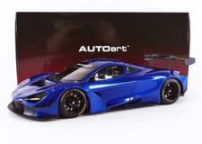 Finished product AUTOart 1/18 McLaren 720S GT3 Metallic Blue from JP 13029