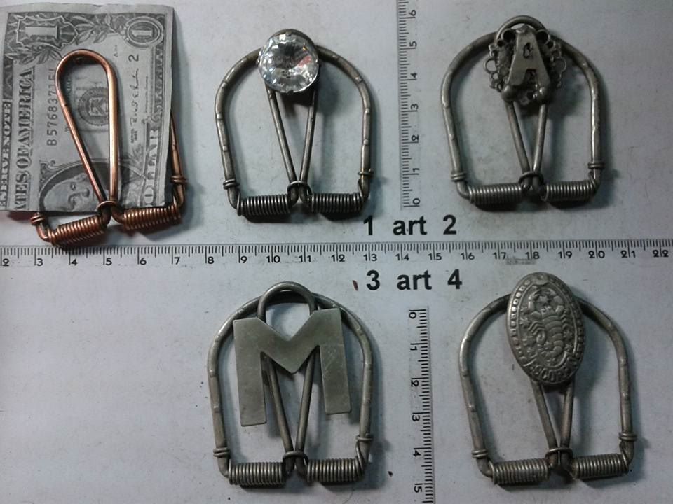 Blusupershop Molla Ferma Soldi Porta Soldi Ferma Clip Fermasoldi