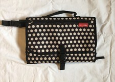 Skip Hop Baby Pronto Signature Portable Changing Mat Station Black White Dots