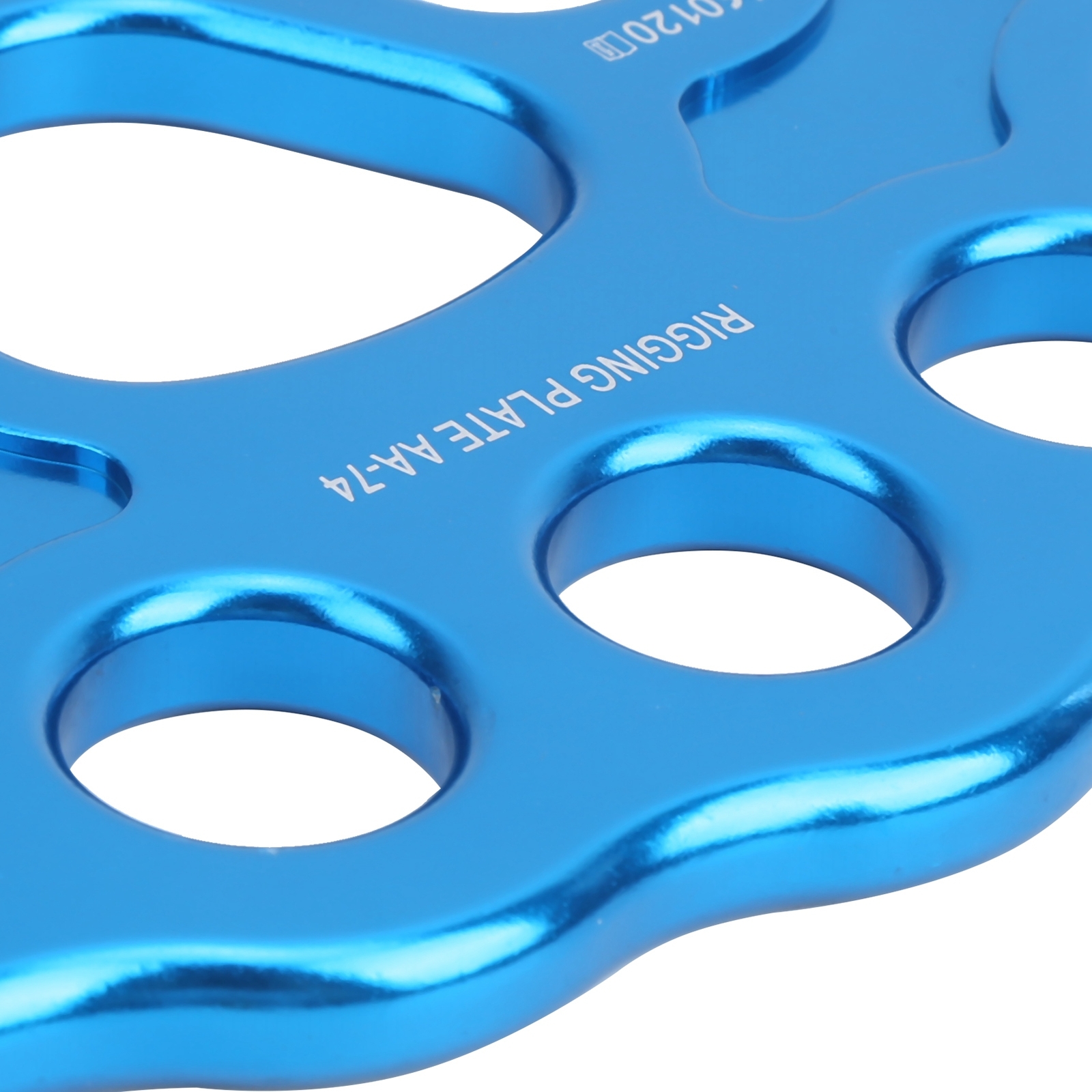 Placa de aparejo de 8 orificios 45KN conector de división dividida de anclaje múltiple para Rock Clim MU