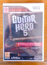 GUITAR HERO 5 NINTENDO ITA/EU WII SIGILLATO/ SEALED