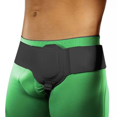 Hernia Support Belt Post Surgery Truss Inguinal Groin Adjustable Waist Strap US