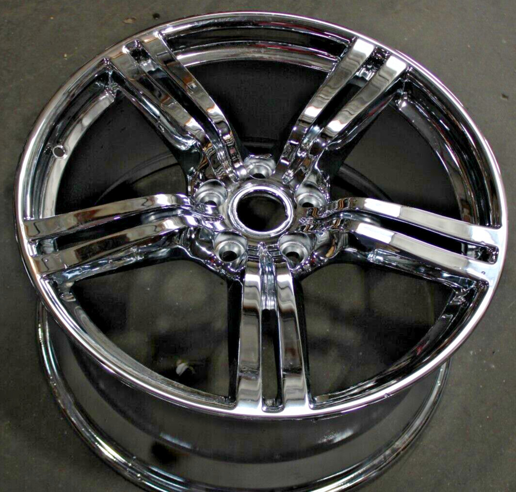Aston Martin Vantage OEM Wheel Rim 19x9.5 19" Chrome 17007 6G431007BA