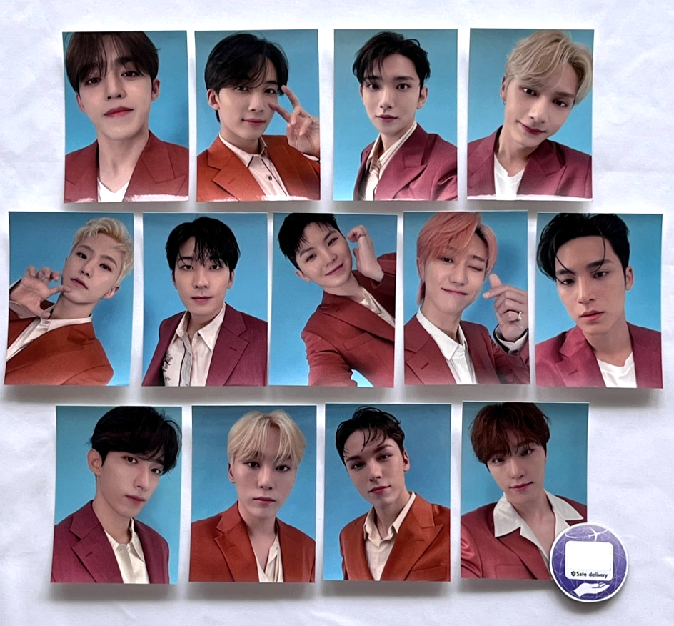 SEVENTEEN BE THE SUN JAPAN 13 Photocard Sticker NO Hoodie | eBay