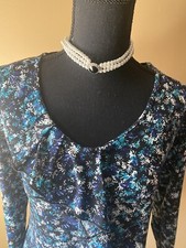 Women  s Multicolor Ruffled Blouse