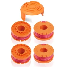 Hassle Replacement Spool and Line Cap for WORX WG166E DIY Your Yard