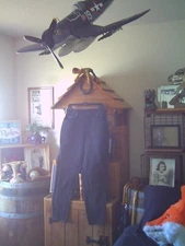 (8-31) "LEE" WOMEN'S Sz. 14 M BLACK JEAN PANTS (PRE-OWNED / GOWC)