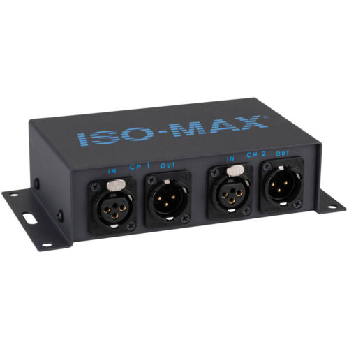 Jensen Iso-Max PO-2XX Dual Channel XLR Line Output Isolator - Picture 1 of 3