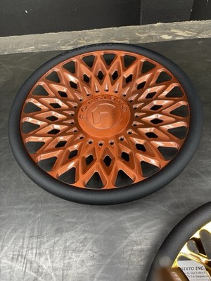 Forgiato Steering Wheel Sona Brush Rose Gold