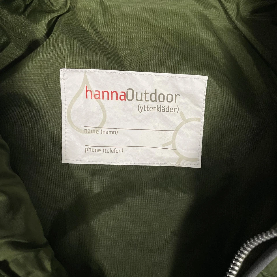 Chaqueta Hanna Andersson Juvenil 90 Verde HannaOutdoor Sherpa Vellón Cremallera Completa Niños Foto 4 de 4