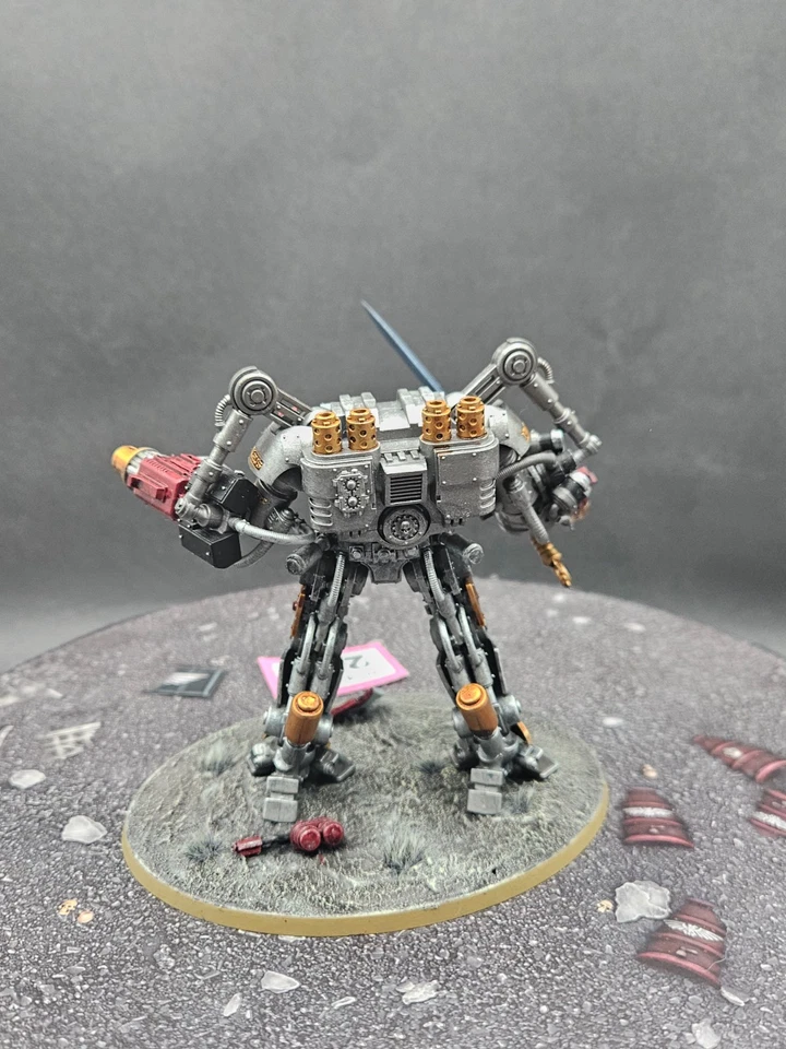 Nemesis Dreadknight Magnetised Base [#257] Well Paint Grey Knights Warhammer 40k - Image 3 of 4