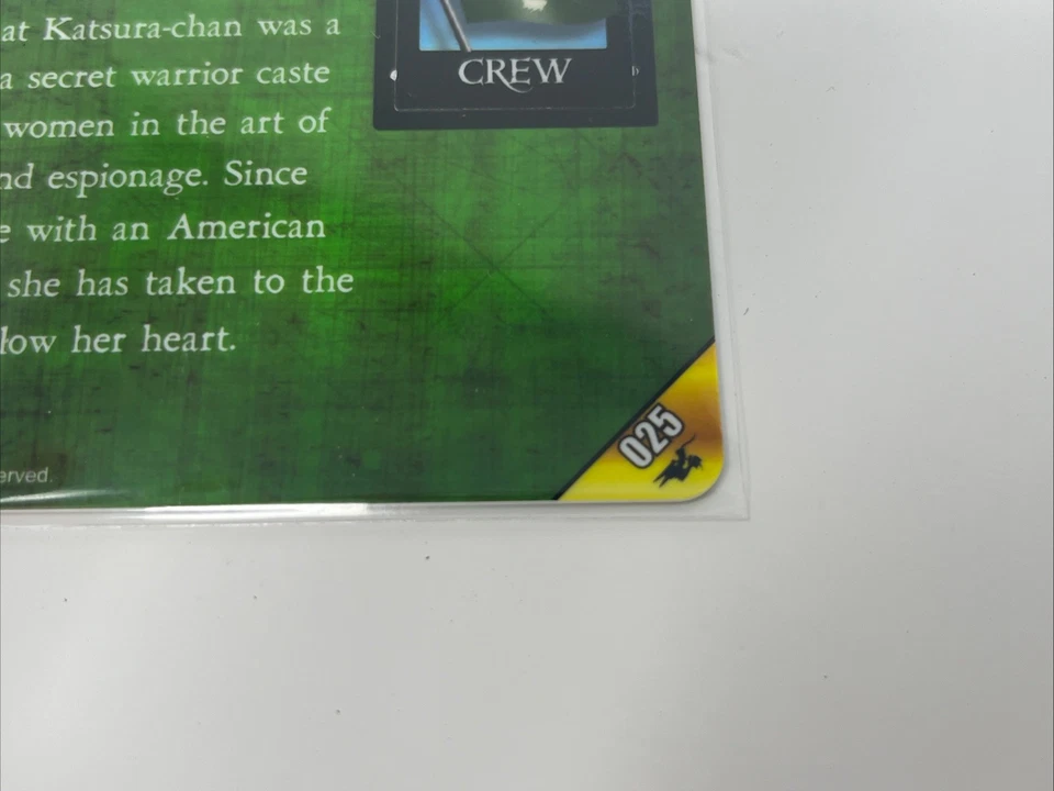 Piratas CSG Katsura-Chan SCS-025 sin perforar mares del sur de China tripulación rara Foto 4 de 4