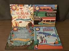 Lot of 4 Shine-A-Light Books Science Nonfiction Picture Books by Carron Brown