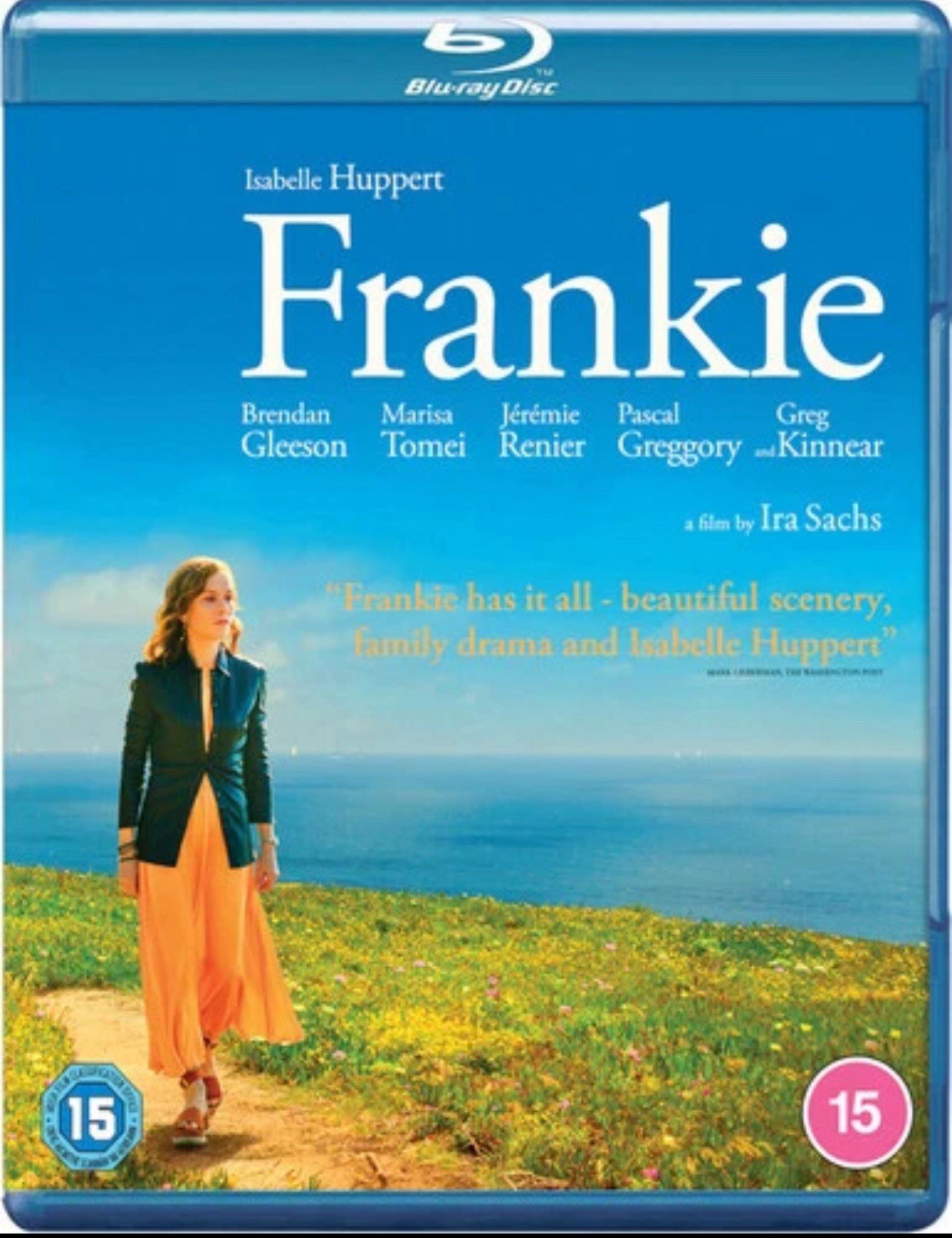 Frankie BLU-RAY (2021) Isabelle Huppert, Sachs (DIR) cert 12 ***NEW***