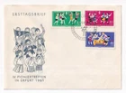 STAMP GERMANY "DEUTSCHE" "PIONIERTREFFEN IN ERFURT" 1961 FIRST DAY COVER