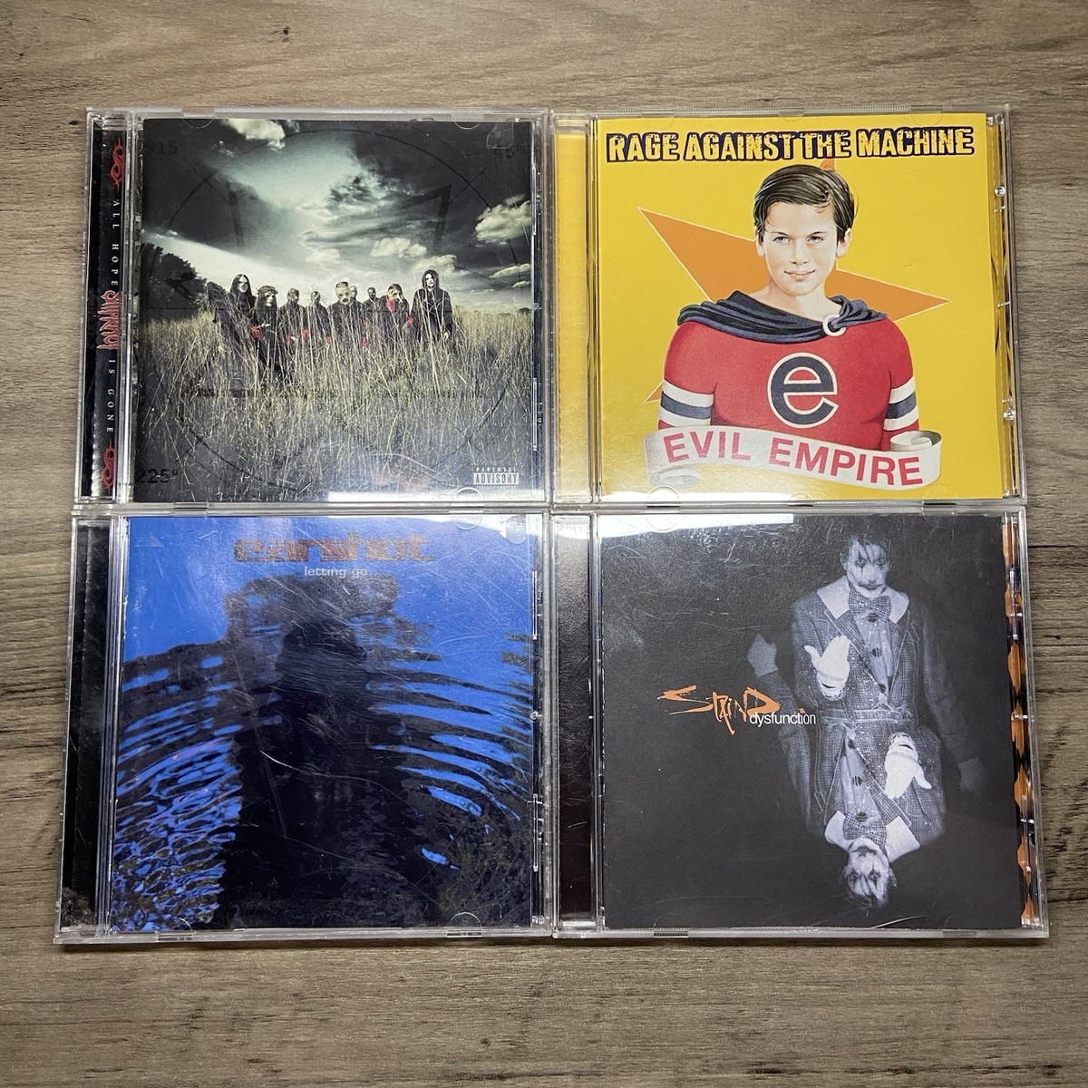 Nu Metal Heavy Metal CD Lot of 16 Slipknot Metallica Danzig Linkin