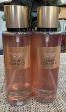 Victoria's Secret AMBER ROMANCE Fragrance Mist Body Spray 8.4oz/250ml Pack Of 2