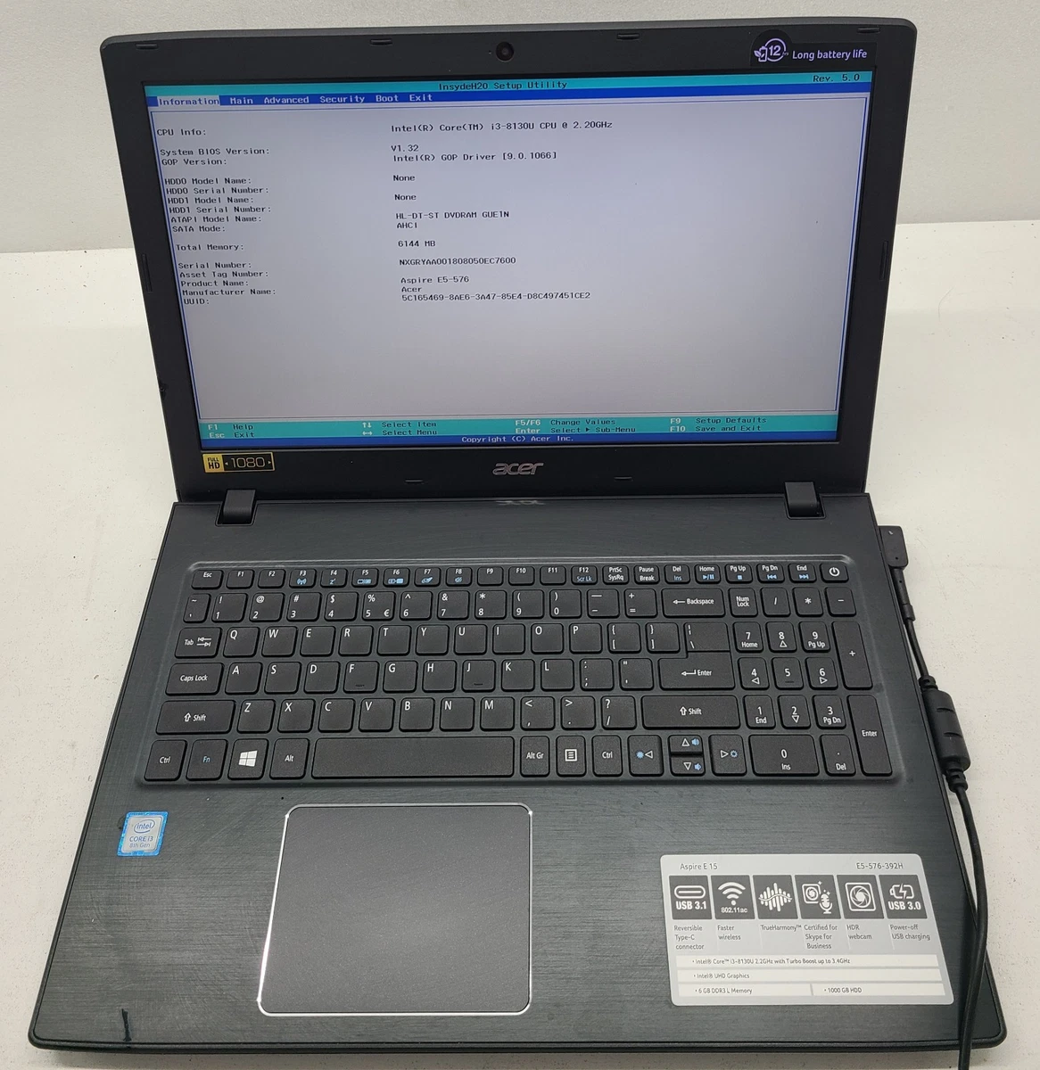 Acer ノートパソコンAspire E 15 15インチ WIN10 i3 Acer ノートパソコンAspire E 15 15インチ WIN10 i3 386283