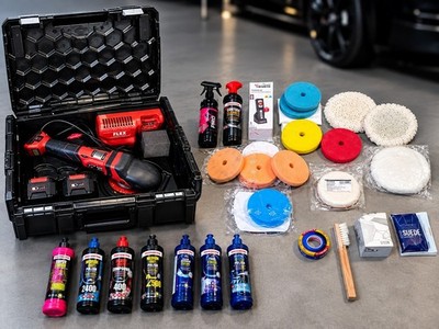 FLEX XFE 15 150 Akku-Poliermaschine Set Inkl. EXTRAS