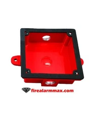 System Sensor WBB Weatherproof Back Box-Red P/N: S000760K04