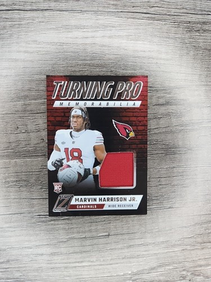 #ad 2024 Panini Zenith Turning Pro Memorabilia Marvin Harrison Jr. #TPM MHJ MEM $2.07