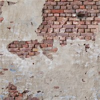 Fototapete Steinwand Vliestapete Betonoptik Beige Rot Wohnzimmer Schlafzimmer