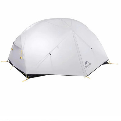 Naturehike Mongar 2 Person Ultralight Backpacking Tent Grey 20D Shelter