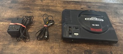 Sega Genesis Model 1 16-Bit Console & Cords  MK-1601 Untested Powers On