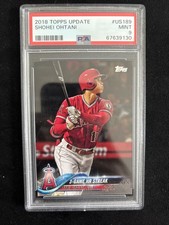 2018 Topps Update Series - Season Highlights Checklist Shohei Ohtani (RC) PSA 9