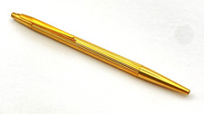 PENNA A SFERA VINTAGE MONTBLANC NOBLESSE IN ORO LAMINATO MADE IN GERMANY