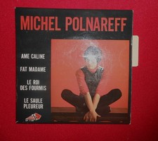 vinyle 45T - Michel Polnareff  - "Ame Caline"  AZ  EP 1130 - 1967  ( languette )
