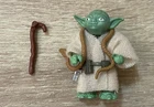 Vintage Star Wars 1980 HK Coo YODA Brown Snake Dark Brown Cane Beautiful