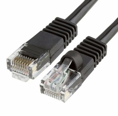 3FT 3feet CAT6 Cable Ethernet Lan Network CAT 6 RJ45 Patch Cord Internet Black