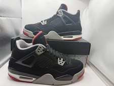 JORDAN RETRO 4 BRED GS 2019 SIZE 5.5Y 7.5 Women s 408452-060