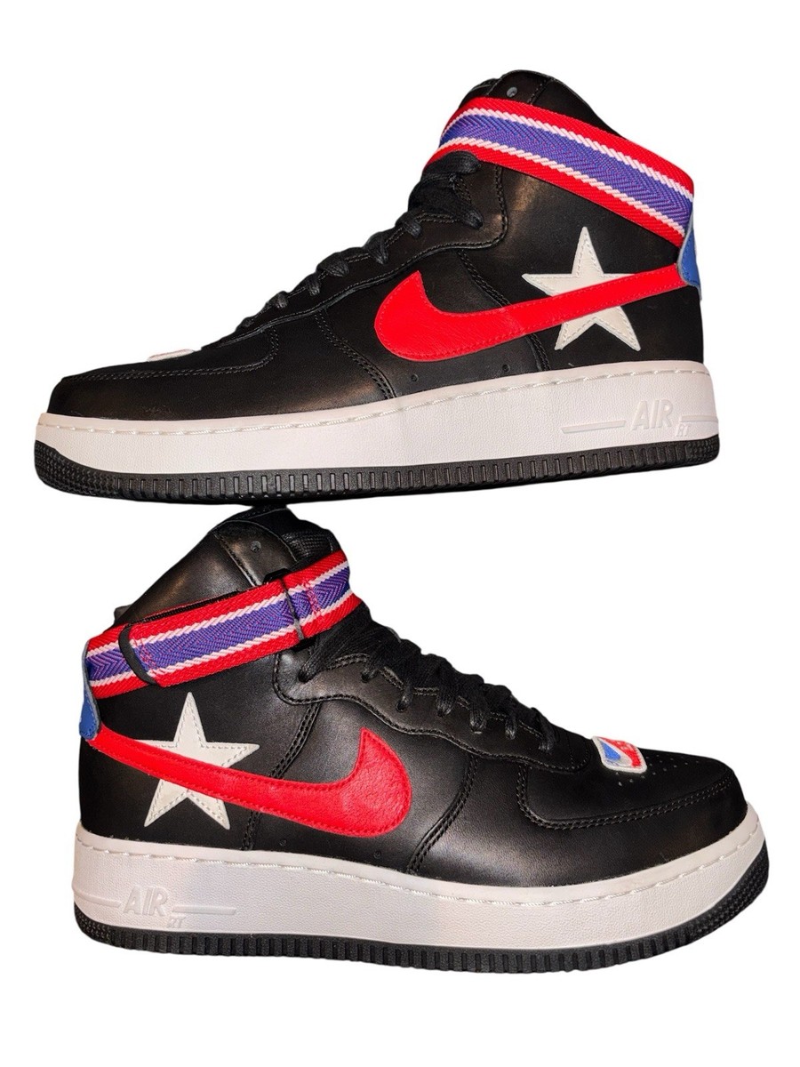 Size 9 - Riccardo Tisci x NikeLab Air Force 1 High Black for sale