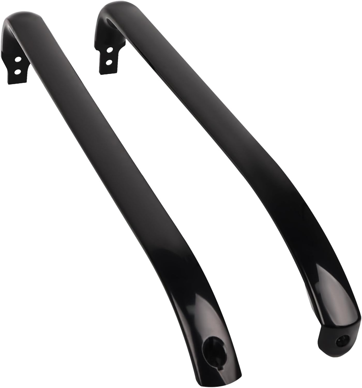 WR12X22183 Black Refrigerator Door Handles 2 Pack Set Compatible for GE Refriger