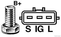 Herth+Buss Elparts Lichtmaschine 150 A (32118850) FüR Renault Vel Satis Espace