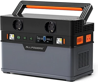 ALLPOWERS S700 Tragbare Powerstation 606Wh für Outdoor Garten Party Reise Camp